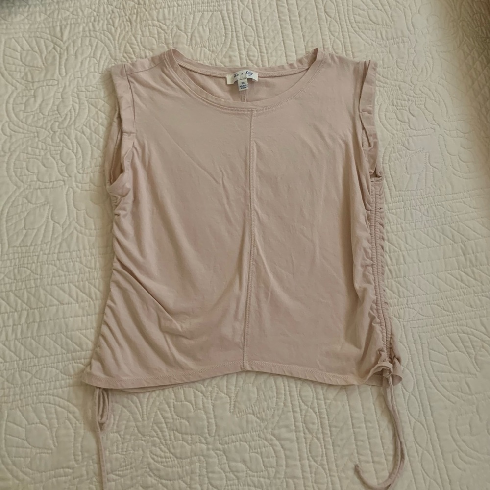 She+Sky Beige Top